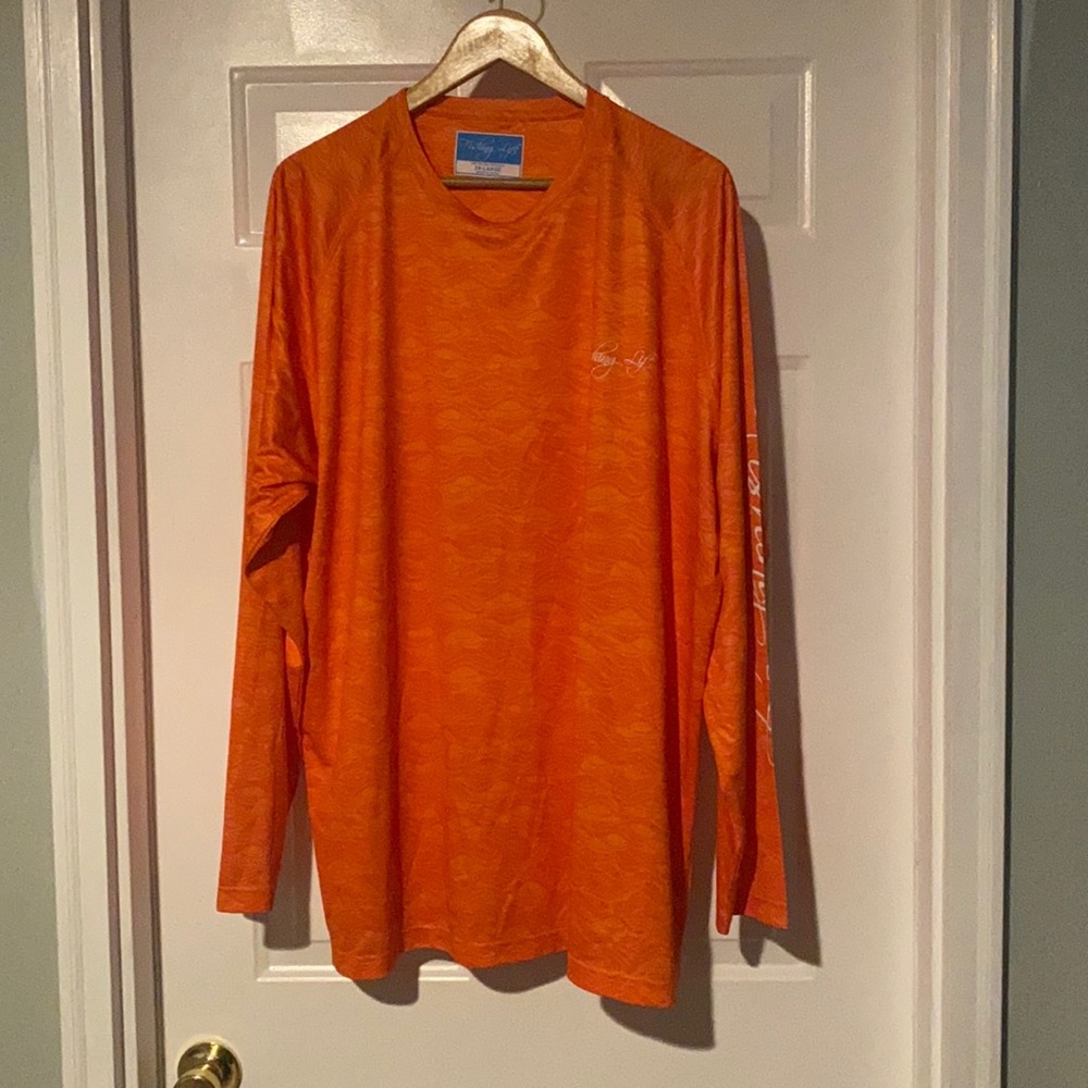 Fishing Life XXL Long Sleeve Sun Protection Shirt